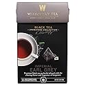 Wissotzky Signature Collection Imperial Earl Grey, (16 Silky Pyramid Tea Bags) Premium Black Tea