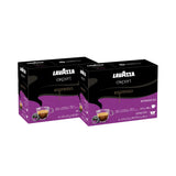 Lavazza Expert Espresso Intenso Double Shot Capsules, Dark Roast, Arabica and Robusta Blend, Compatible with Lavazza Classy Machines (72 Capsules)