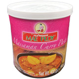 Mae Ploy Massaman Curry Paste 400g - Authentic Mild Thai Seasoning