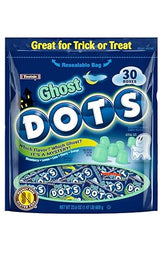 Ghost Dots 30 Count Mini Boxes Halloween Candy Bag