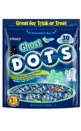 Ghost Dots 30 Count Mini Boxes Halloween Candy Bag