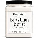 Roses Natural Carpet Deodorizer Powder - 32 oz Value Size | Plant-Based Baking Soda Formula | Odor Eliminator for Carpets, Rugs, Upholstery & Pet Beds