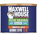 Maxwell House Decaf Original Medium Roast Ground Coffee (22 oz Canister)