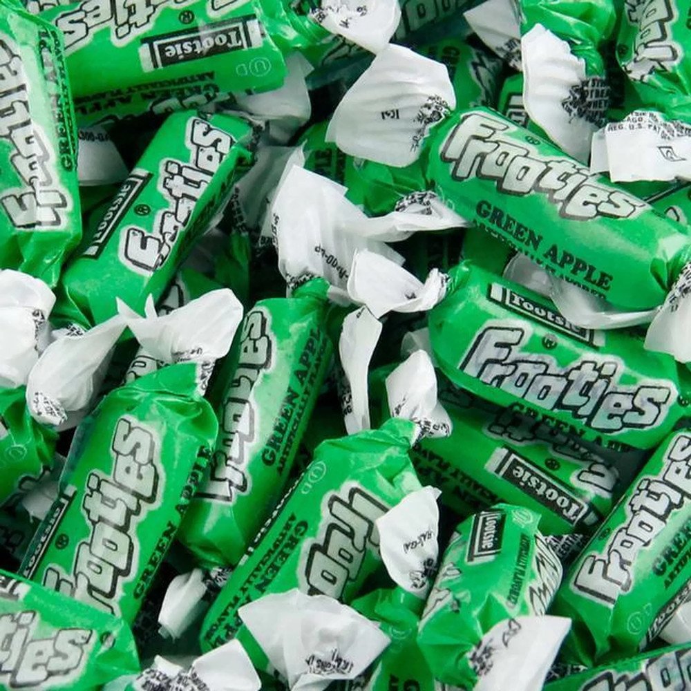Frooties 360 Piece Bag Green Apple