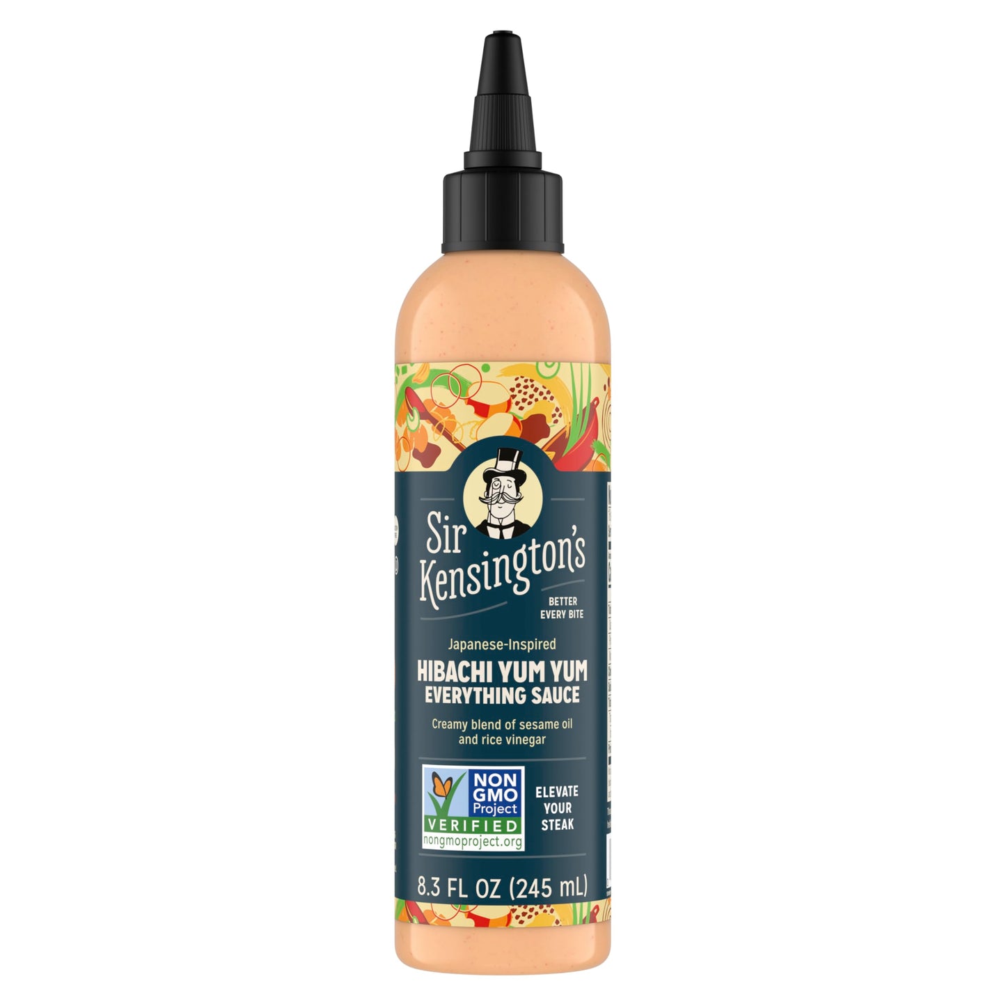Sir Kensington's Everything Sauce Hibachi Yum Yum Sauce for Dressing Dipping & Drizzling Non-GMO Certified Humane Keto Gluten Free Kosher & Dairy Free