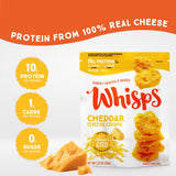 Whisps Cheese Crisps Variety Pack | Protein Chips | Healthy Snacks | Protein Snacks, Gluten Free, High Protein, Low Carb Keto Food | Parmesan