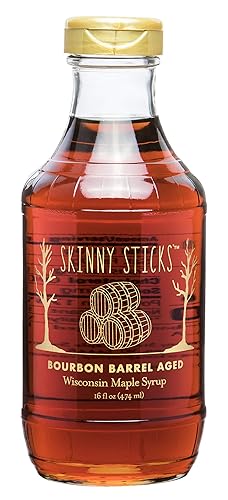 Skinny Sticks' Kentucky Bourbon Barrel Aged Maple Syrup