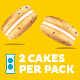 OREO Cakesters Confetti Cake Soft Snack Cakes, 5-2.02 oz Snack Packs