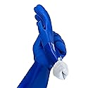 kitchen-star Ultimate Rubber Household PVC Gloves with Comfortable Cotton Lining, Anti-Slip surface, Kitchen Dishwashing, Extra Thickness, Kitchen