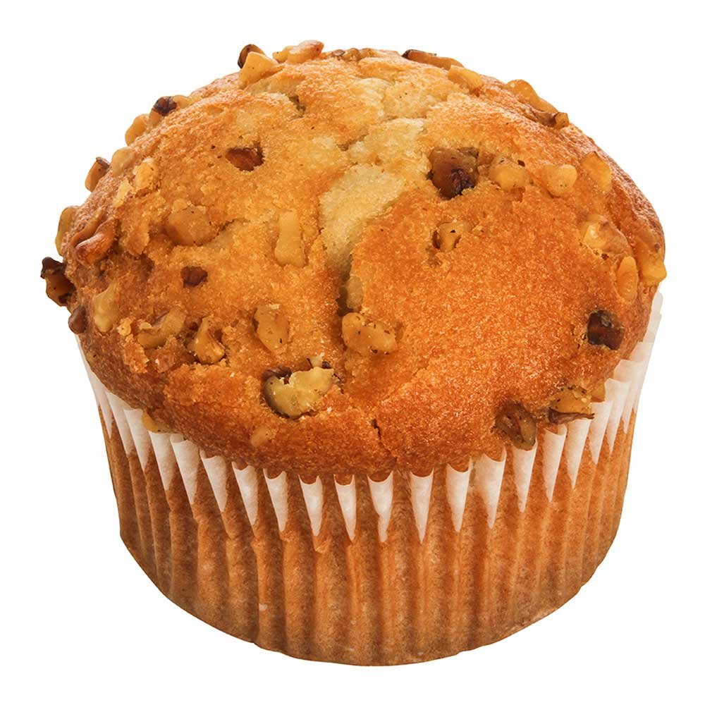 Otis Spunkmeyer Delicious Essentials Banana Nut Muffin, 4 Ounce -- 24 per case.