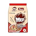 Samyang MEP Garlic Clam Ramen, Spicy Korean Instant Bag Noodle Soup, Refreshing Seafood Broth Ramyeon, Easy Cook Noodles, 3.88 oz (Pack of 4 Bags)