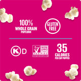 Angie's BOOMCHICKAPOP Sea Salt Microwave Popcorn, (6) 3.29 oz. bags