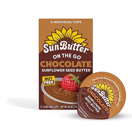 SUNBUTTER On The Go Chocolate Sunbutter Cups, 8.4 OZ