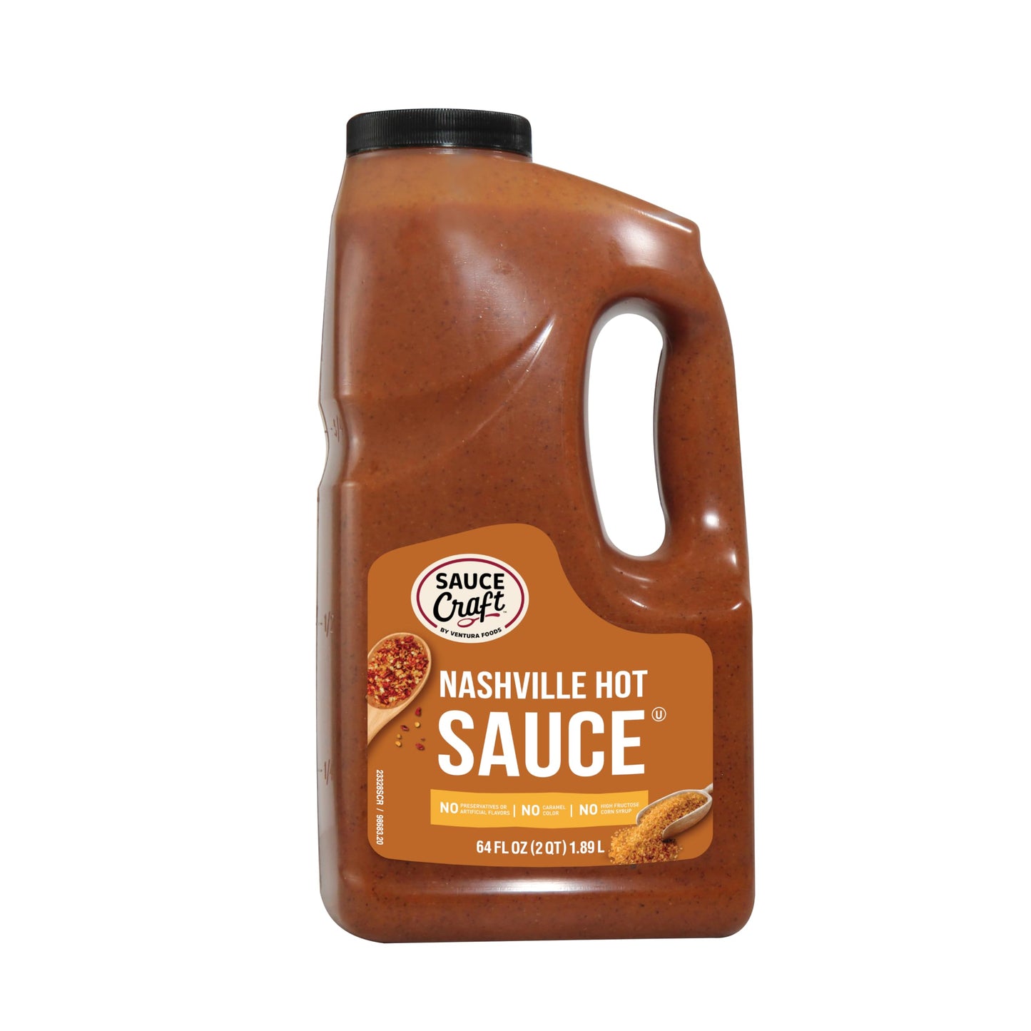 Ventura Foods' Sauce Craft Nashville Hot Sauce - Hot Wing Sauce, 0.5 Gallon