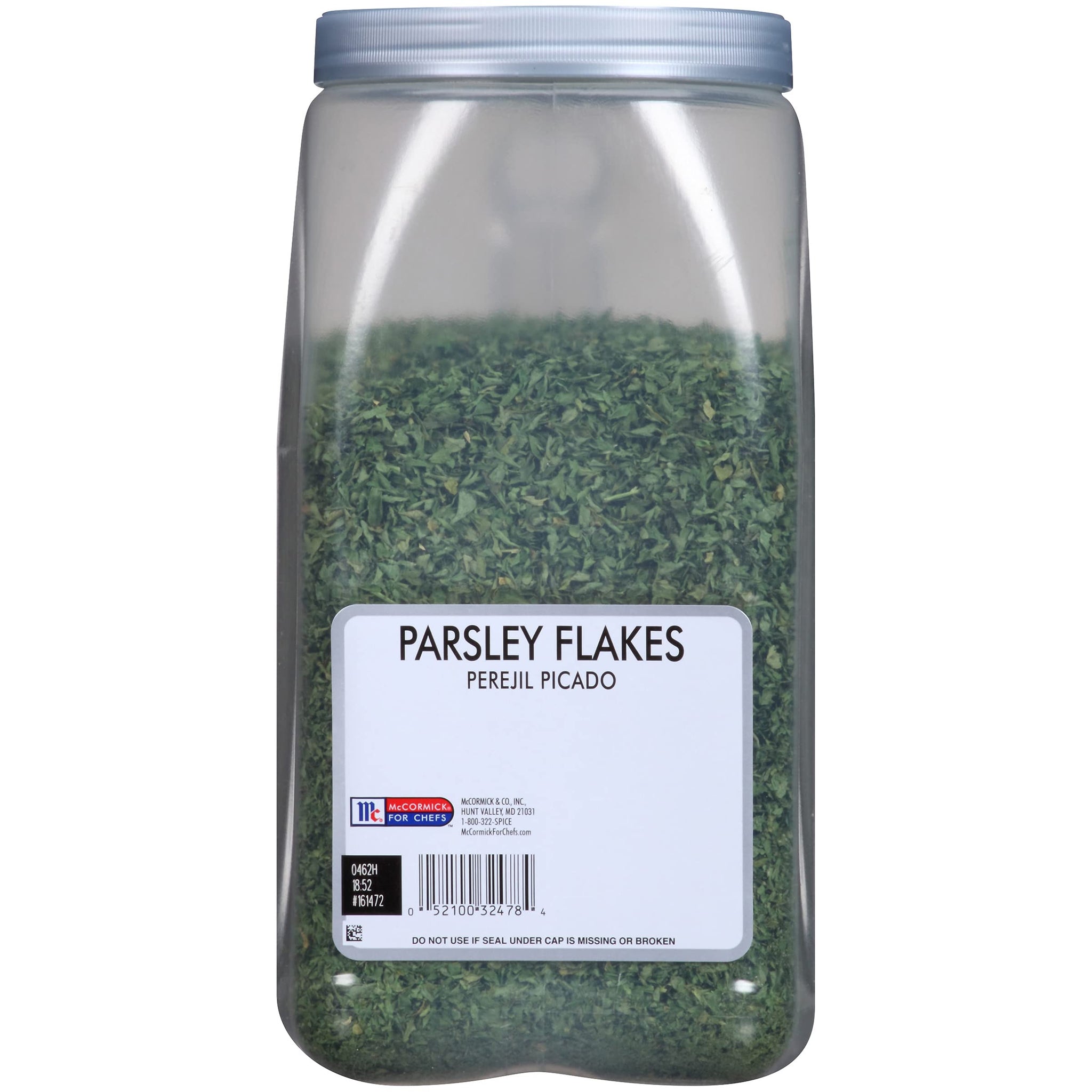 McCormick Culinary Dried Parsley Flakes, 10 oz - One 10 Ounce Container of Dried Chopped Parsley Leaves, Use As Substitute for Fresh Parsley, Perfect