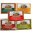 A Spice Above 5 Pack Spicy Dips Mixed Seasonings Packets Includes Habanero, Jalapeño, Chipotle, Buffalo, and Guacamole