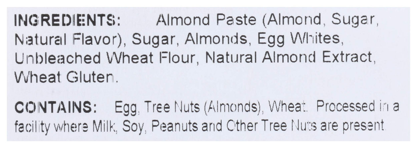 Chris's Cookies, Cookies Almond Horn, 6 Ounce