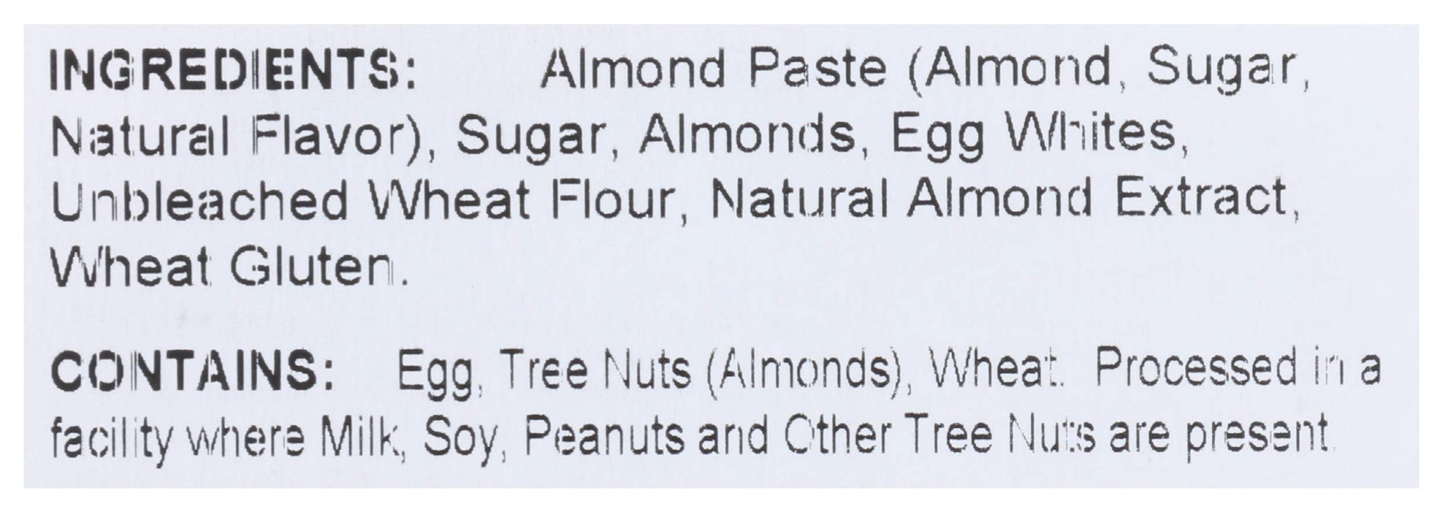 Chris's Cookies, Cookies Almond Horn, 6 Ounce