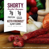 Duke's Pork Cajun Andouille Smoked Shorty Sausages, 7g Protein Per Serving, 5 oz.