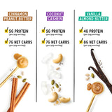 Purley Elizabeth Keto Granola Best Sellers Variety Pack, Made with Nuts and Seeds, Grain-Free, Gluten-Free, Non-GMO (3ct, 8oz Bags)