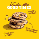 Back to Nature Fudge Striped Cookies, Plant-Based, Non-GMO, Made with Wheat Flour, Snack Happy, 7.7 oz Box