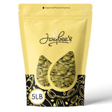Jaybee’s Nuts Raw Pumpkin Seeds 5 LB - Unsalted Pepitas | High-Protein Healthy Snack | Kosher | Keto, Vegan, Paleo | Perfect for Salads, Baking