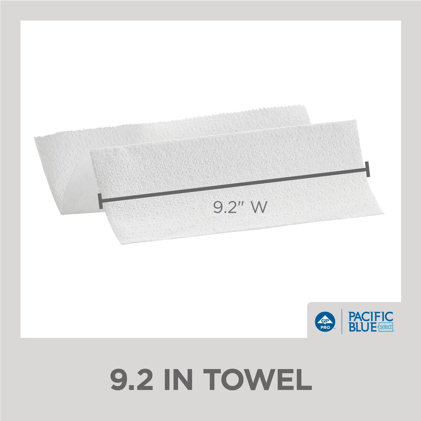 Pacific Blue Select Multifold Premium 2-Ply Paper Towels (Previously Signature) by GP PRO, White, 21000, 125 Per Pack, 16 Packs Per Case