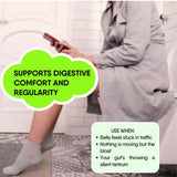 Leckar Go Tummy Go Herbal Tea - Natural Digestive Support & Bloating Relief - Gentle Detox & Regularity Blend with Senna, Fennel & Dandelion