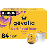 Gevalia Dark Royal Roast Dark Roast K?Cup Coffee Pods, 84 ct. Box
