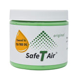 Safe T Air Tea Tree Oil Air Freshener Gel - Natural Odor Eliminator for Car, Home & Bathroom - Removes Smoke, Pet & Musty Odors - Long Lasting