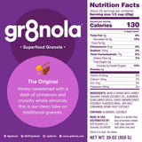 gr8nola THE ORIGINAL - Healthy, Low Sugar Granola Cereal - Made with Superfoods, Whole Almonds, Honey, Cinnamon and Flaxseed, Soy Free, Dairy Free