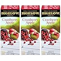 Bigelow Cranberry Apple Herbal Tea Bags 28-Count Box (Pack of 3) Cranberry Apple Hibiscus Flavored Herbal Tea Bags All Natural Non-GMO