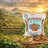 Cancerina Mexican Herbal Tea 4oz (113 gr) Calluna Vulgaris Te | Anahuac Cancerian | Crafted By Nature100% All Natural Fresh Tea Tea | Non-GMO | From