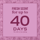 MRS. MEYER'S CLEAN DAY Scented Oil Refills, Peony, contains 2 .67 fl oz refills