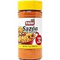 Badia Sazon with Azafran (Saffron) 7 oz - Savory, Earthy & Slightly Floral Latin Seasoning - Infused with Real Saffron