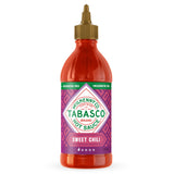 TABASCO Brand Sweet Chili Sauce, Mild Hot Sauce, Easy-to-Squeeze Bottle, Perfect Balance of Sweet & Heat, Versatile Flavor, Great on Fish Tacos