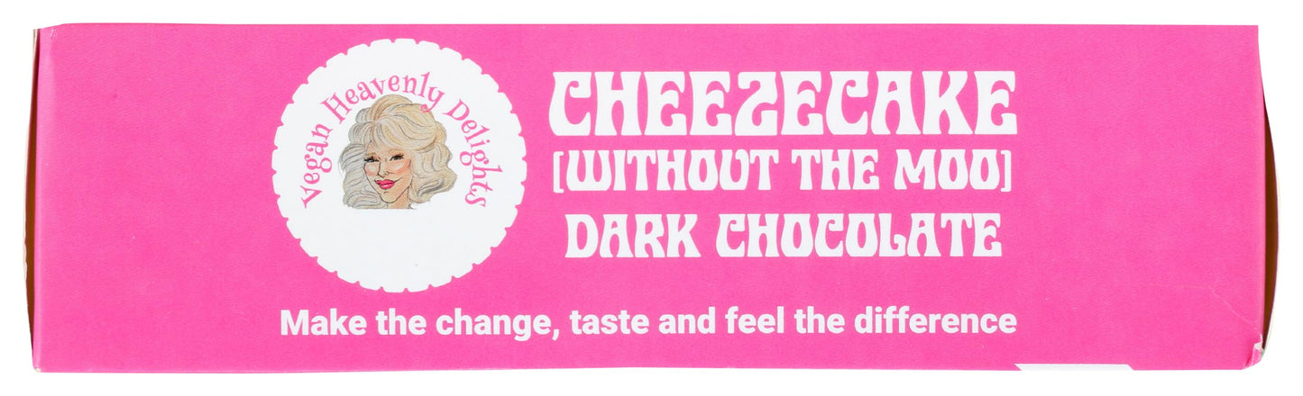 VEGAN HEAVENLY DELIGHTS Dark Chocolate Nutz For Cheezecake, 8 OZ