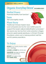 Traditional Medicinals Organic EveryDay Detox Schisandra Berry Herbal Tea, Supports Healthy Liver Function, (Pack of 1) - 16 Tea Bags