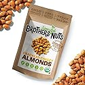 Brothers Nuts Crackled Cheezy Almonds - Organic, Sprouted Almonds - Healthy Keto Snack - Vegan, Gluten-Free, Kosher - No Preservatives - 6 oz