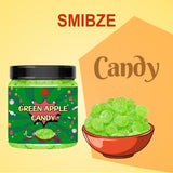 SMIBZE Natural Green Apple Candy 150 GM (Pack of 1) SMIBZE