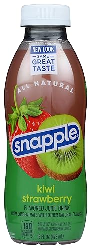 SNAPPLE KIWI STRAW, 16 Fl Oz (Pack of 12)