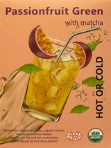 Harmony® Organic Passionfruit Green Tea Cold Brew with Matcha - 25 Tea Bags
