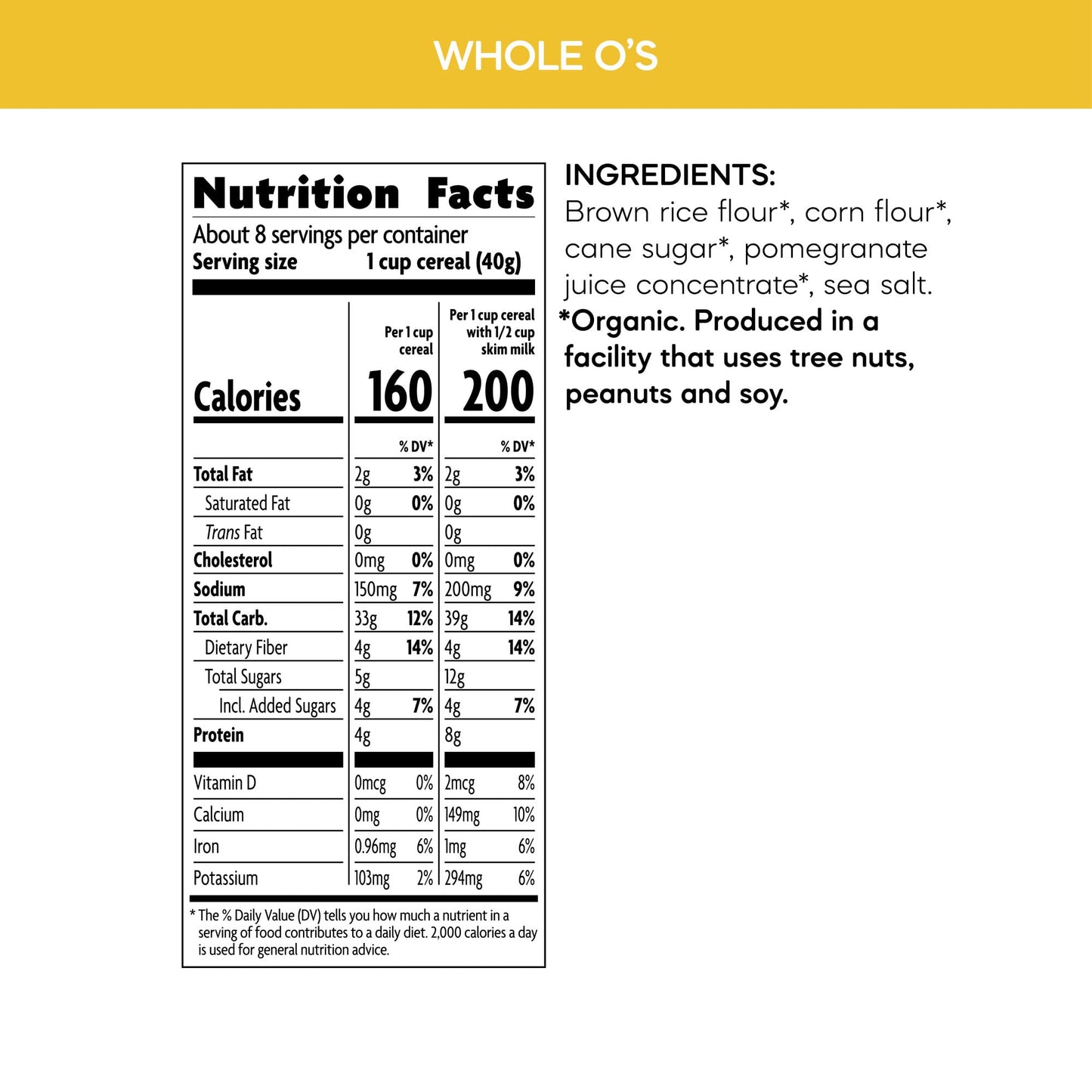 Natures Path, Cereal Whole OS ECO pack Organic, 26.4 Ounce