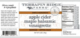 Terrapin Ridge Farms Apple Cider Maple Balsamic Vinaigrette - Gourmet Salad Dressing and Marinade - 1 Quart Bottle