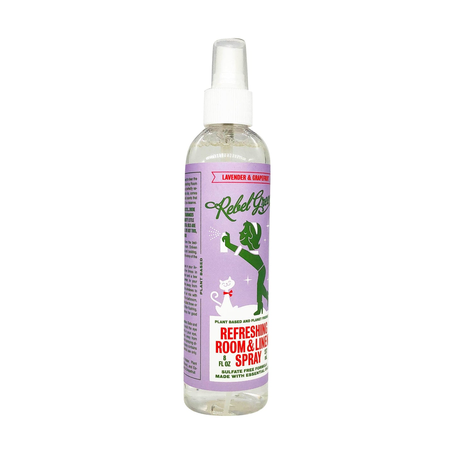Rebel Green Lavender Grapefruit Room and Linen Spray, 8 FZ