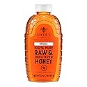 Nate's Georgia 100% Pure, Raw & Unfiltered Honey, 32 oz. Squeeze Bottle - All-natural Sweetener