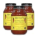 Mateo’s Gourmet Salsa - Medium Hot Spicy Salsa Dip for Tortillas, Tacos, Nachos, Chips, Snacks, Salads - No Gluten, Made of Fresh Tomatoes & Jalapeno