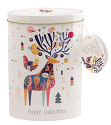 Gardiners of Scotland Handmade Fudge, Christmas Stag Clotted Cream Fudge 8.8 Ounce Tin
