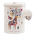 Gardiners of Scotland Handmade Fudge, Christmas Stag Clotted Cream Fudge 8.8 Ounce Tin