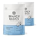 Branch Basics Dishwasher Tablets - 120 Ct | Plastic-Free, Fragrance-Free, Human-Safe, Dishwasher Pods Replacement | Delivers a Powerful Clean Without